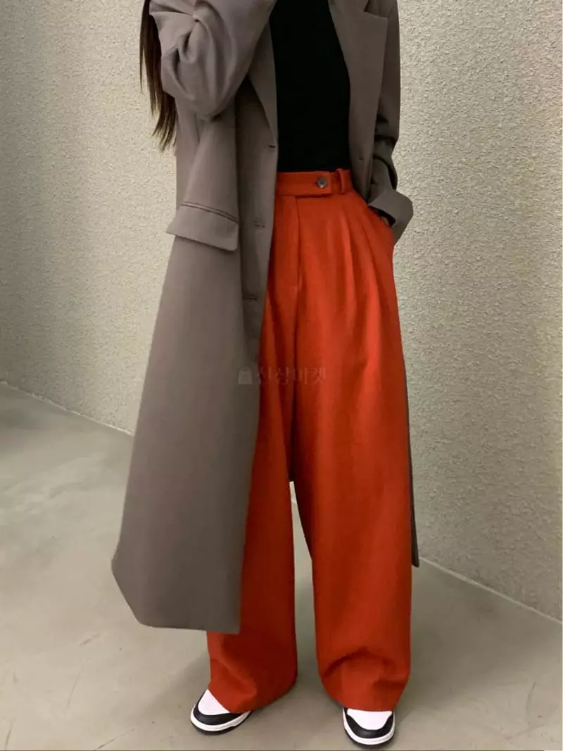 Daisy - Korean Women Fashion - #womensfashion - Pintuck Pants - 7