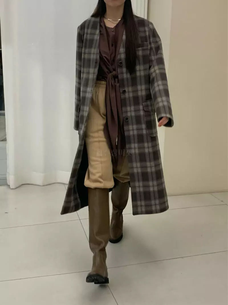 Daisy - Korean Women Fashion - #womensfashion - V Long Coat - 2