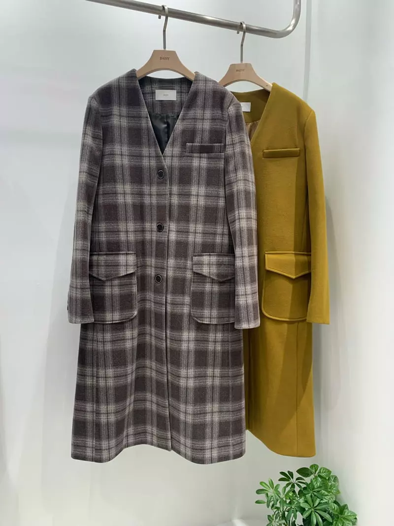Daisy - Korean Women Fashion - #womensfashion - V Long Coat - 6
