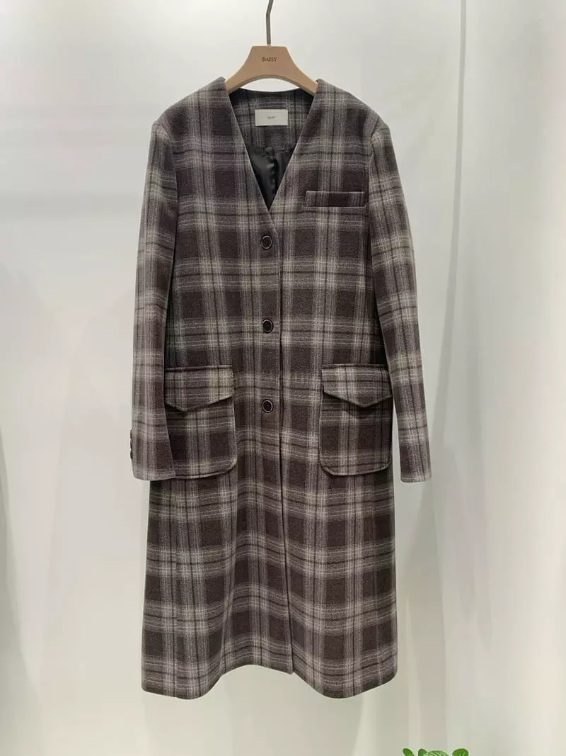Daisy - Korean Women Fashion - #womensfashion - V Long Coat - 8