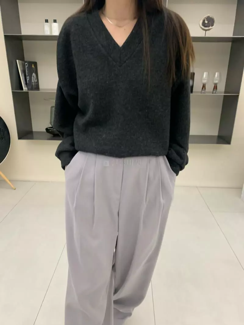 Daisy - Korean Women Fashion - #womensfashion - V Sweatshirt - 3