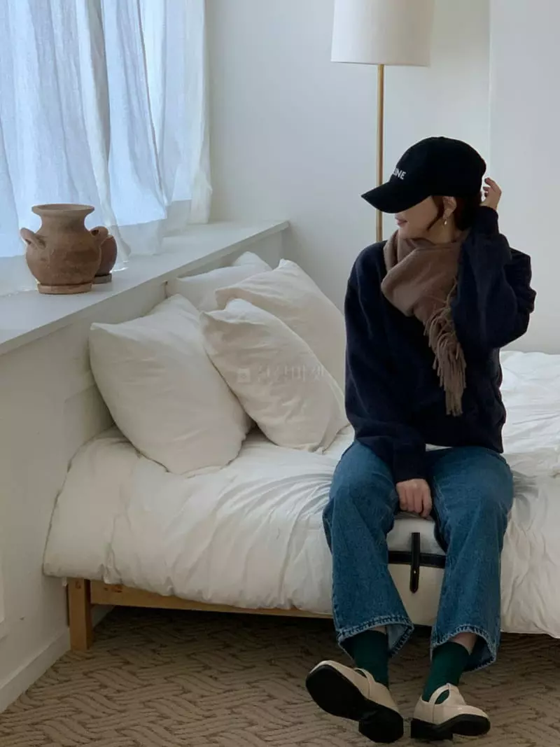 Dawning - Korean Women Fashion - #shopsmall - Half Turtleneck Sweatshirt - 8