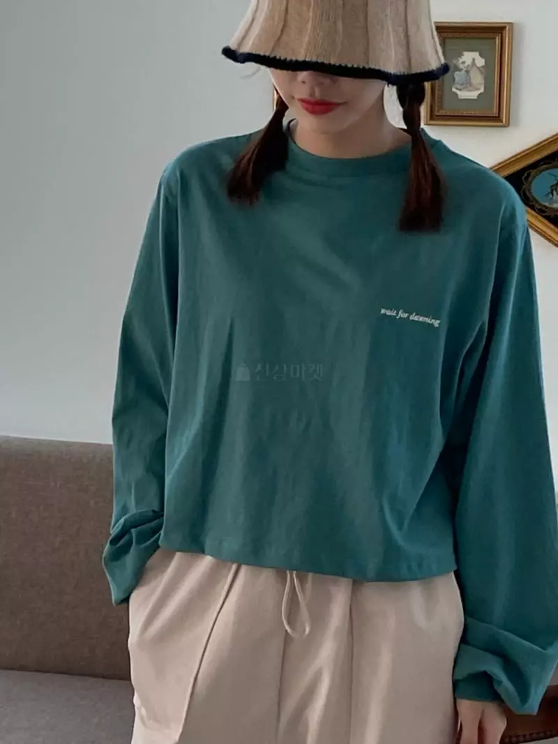 Dawning - Korean Women Fashion - #shopsmall - Shirring Loose Tee - 6