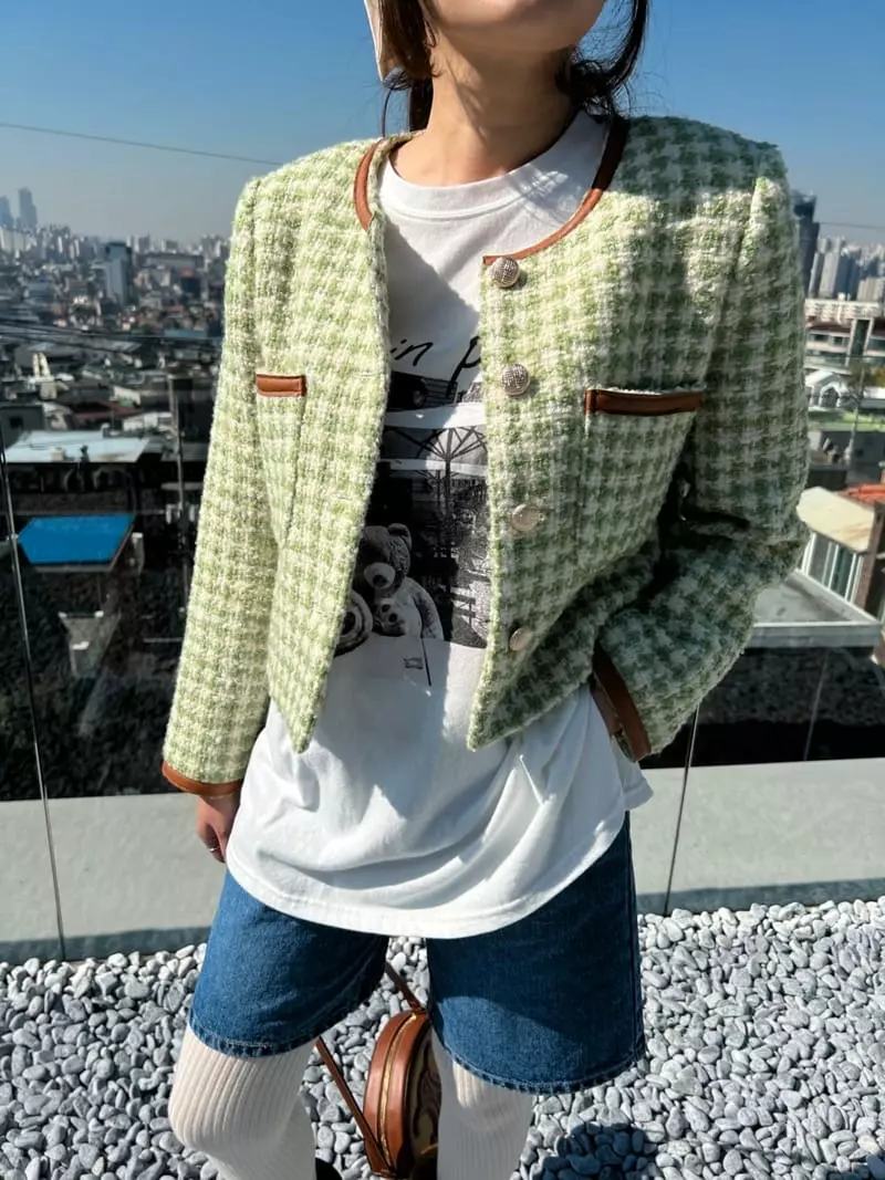 Dayday - Korean Women Fashion - #momslook - Hound Jacket - 8