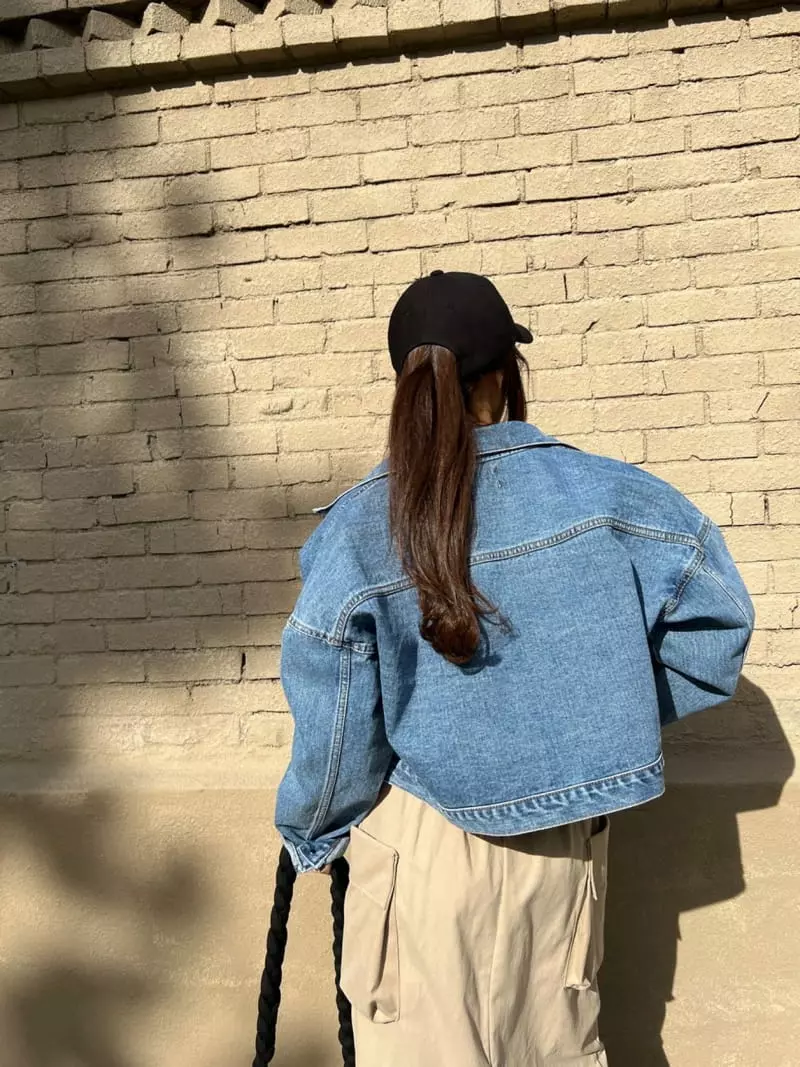 Dayday - Korean Women Fashion - #momslook - Denim Jacket - 9