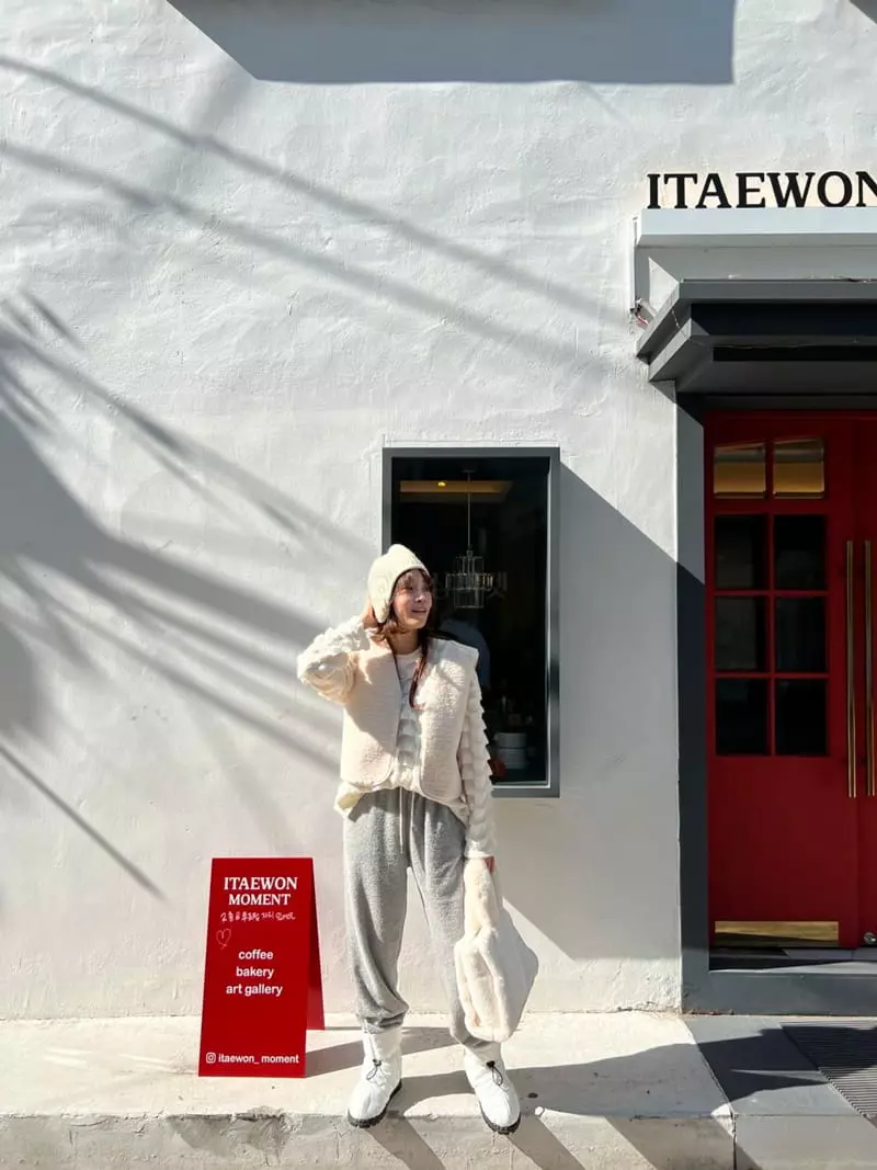 Dayday - Korean Women Fashion - #momslook - Wave Knit Tee - 5