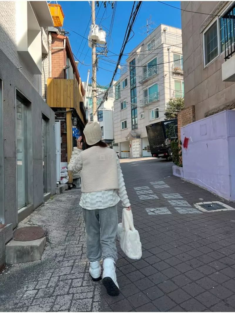 Dayday - Korean Women Fashion - #momslook - Mustang Jacket - 8