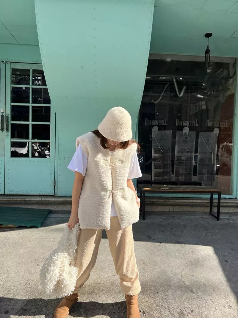 Dayday - Korean Women Fashion - #momslook - Long Vest - 6