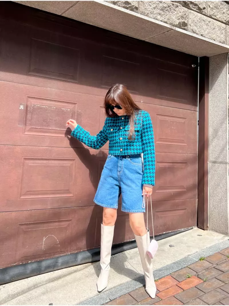 Dayday - Korean Women Fashion - #momslook - Denim SHOrts