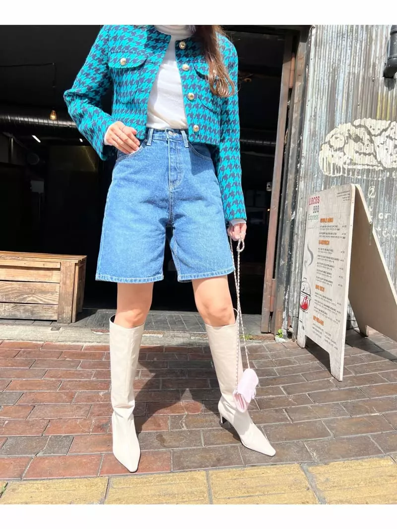 Dayday - Korean Women Fashion - #pursuepretty - Denim SHOrts - 9