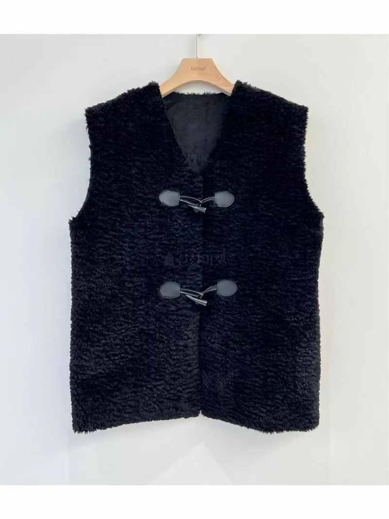 Dayday - Korean Women Fashion - #restrostyle - Long Vest - 11