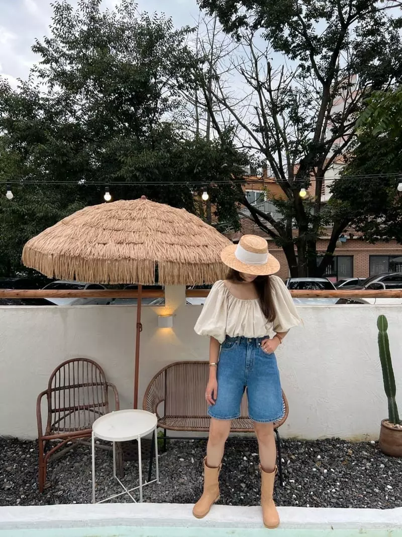 Dayday - Korean Women Fashion - #restrostyle - Denim SHOrts - 10