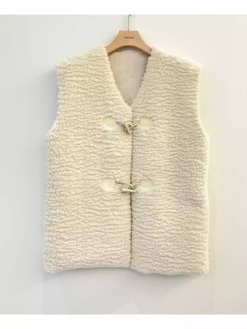 Dayday - Korean Women Fashion - #romanticstyle - Long Vest - 12