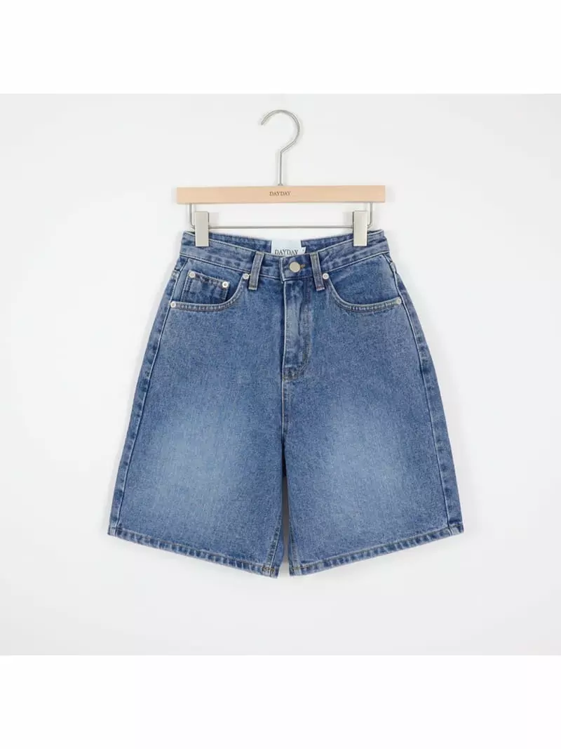 Dayday - Korean Women Fashion - #shopsmall - Denim SHOrts - 12