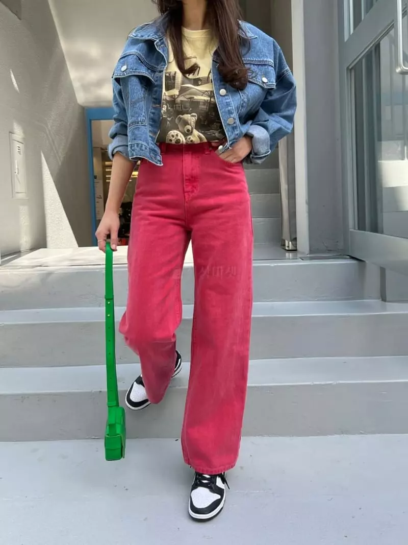 Dayday - Korean Women Fashion - #shopsmall - Striaght Pabnts - 11