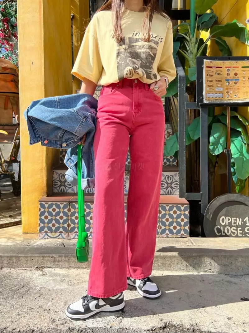 Dayday - Korean Women Fashion - #thatsdarling - Striaght Pabnts - 12