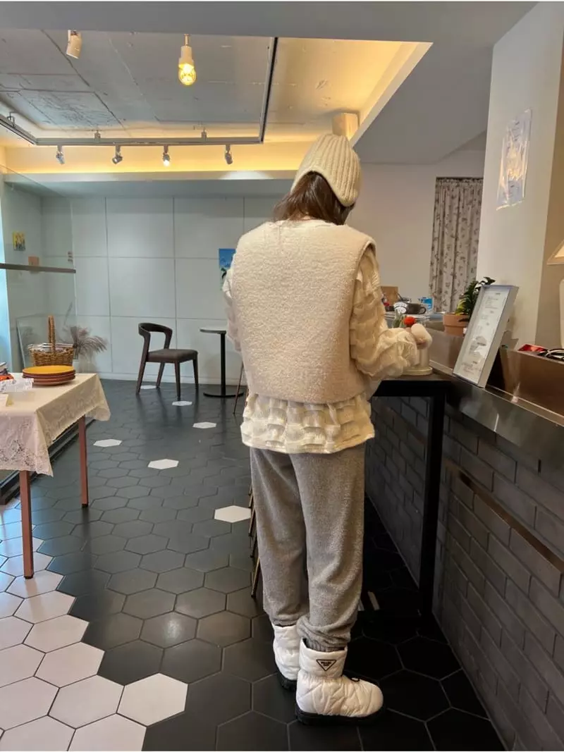 Dayday - Korean Women Fashion - #womensfashion - Terry Pants - 3