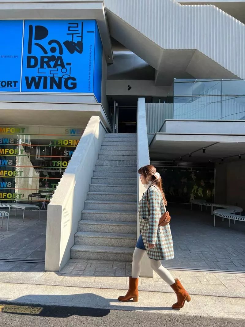 Dayday - Korean Women Fashion - #womensfashion - Check One-piece - 11