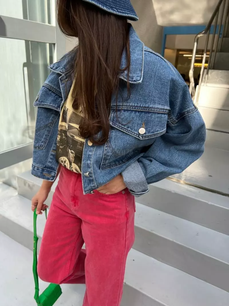 Dayday - Korean Women Fashion - #womensfashion - Denim Jacket - 2