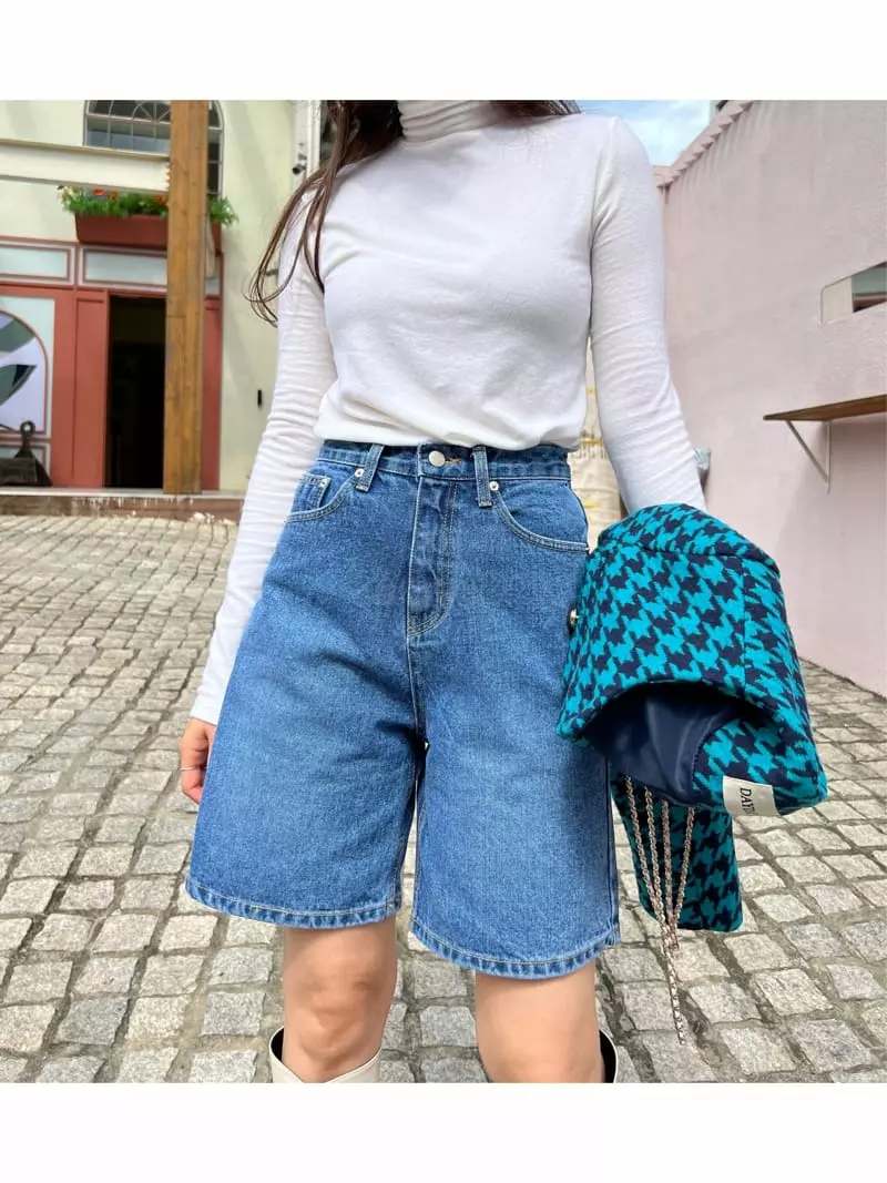Dayday - Korean Women Fashion - #womensfashion - Denim SHOrts - 6