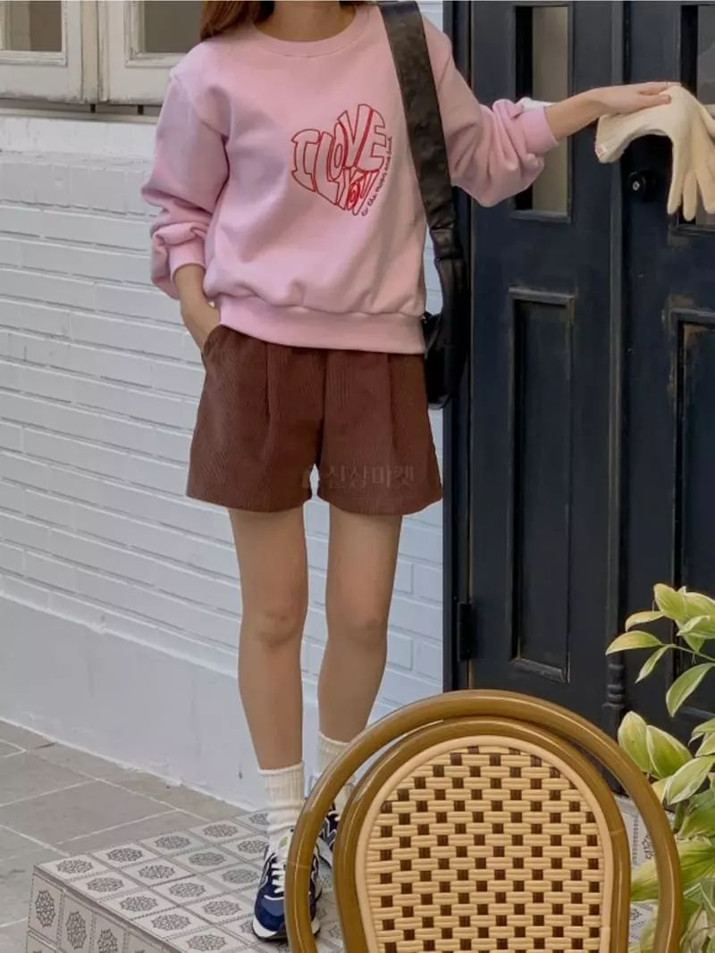 Denali - Korean Women Fashion - #momslook - Dinali Heart Sweatshirt