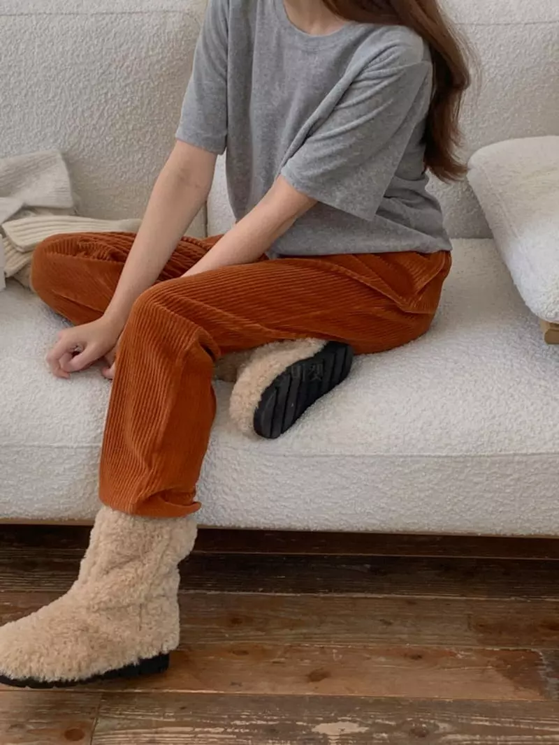 Denali - Korean Women Fashion - #momslook - Veloure Pants - 12