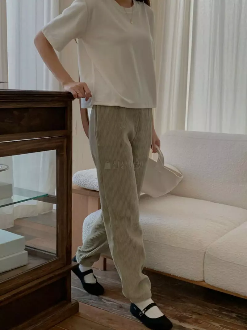 Denali - Korean Women Fashion - #momslook - Veloure Pants - 8