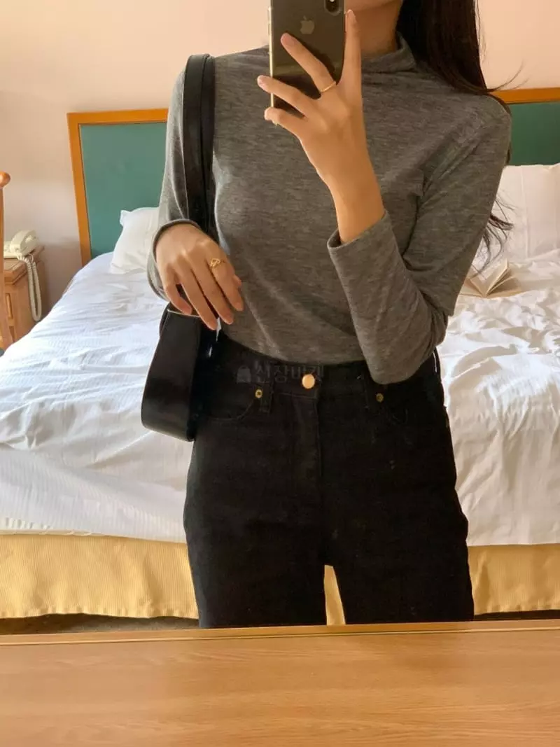 Denali - Korean Women Fashion - #pursuepretty - Turtleneck Tee - 7