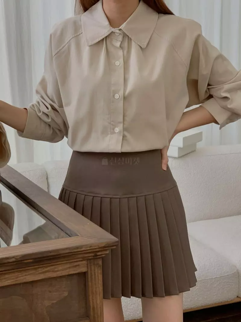 Denali - Korean Women Fashion - #vintageinspired - Shirring Shirt - 2