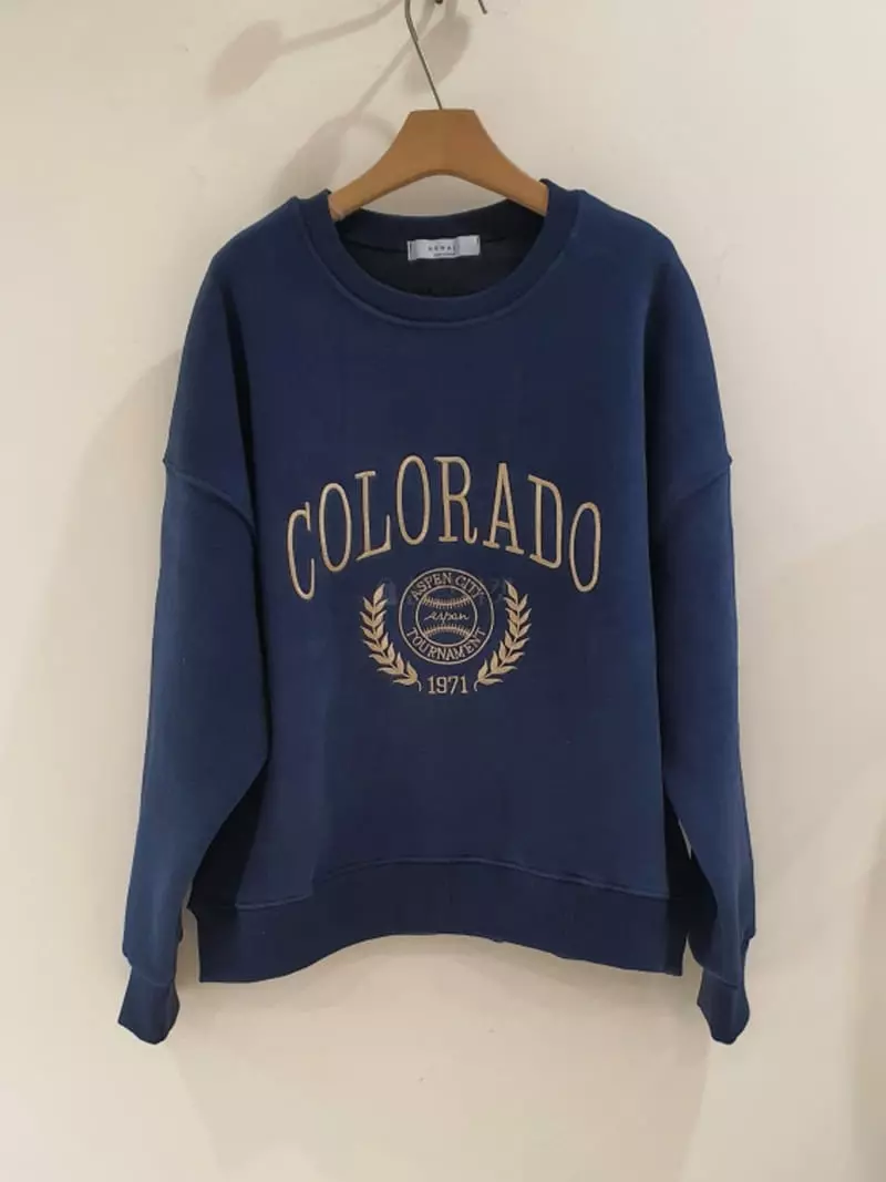 Denali - Korean Women Fashion - #vintagekidsstyle - Collorado Sweatshirt - 7
