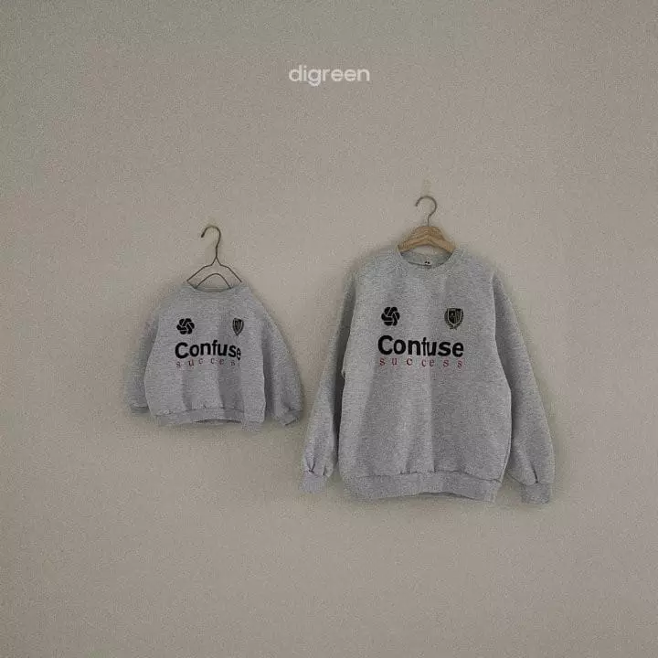 Digreen - Korean Children Fashion - #littlefashionista - Vintage Football Sweatshirt with Mom - 5