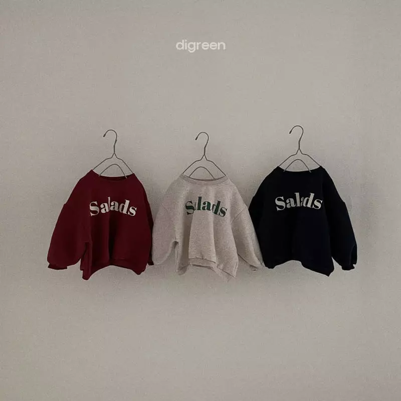 Digreen - Korean Women Fashion - #momslook - Mom Salad Sweatshirt - 11