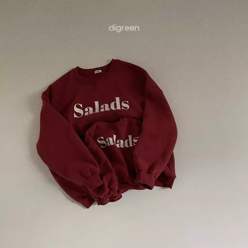 Digreen - Korean Women Fashion - #pursuepretty - Mom Salad Sweatshirt - 5