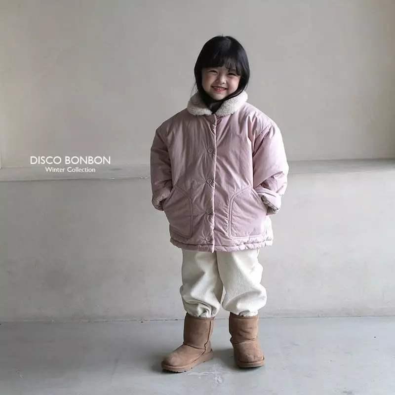 Disco Bonbon - Korean Children Fashion - #Kfashion4kids - Fluffy Collar Jumper - 5
