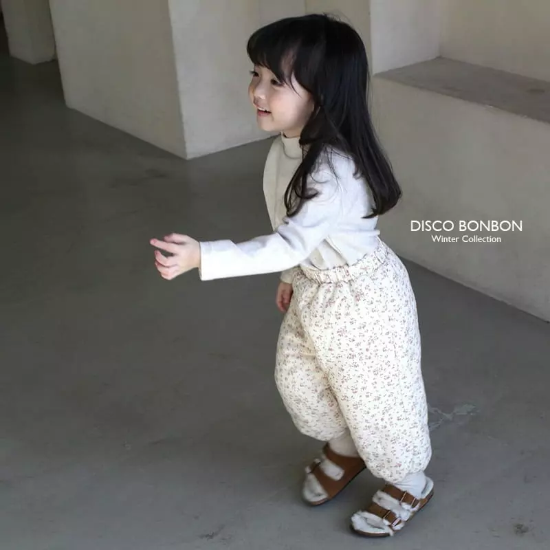 Disco Bonbon - Korean Children Fashion - #childofig - Neck Comfortable Turtleneck Tee - 12