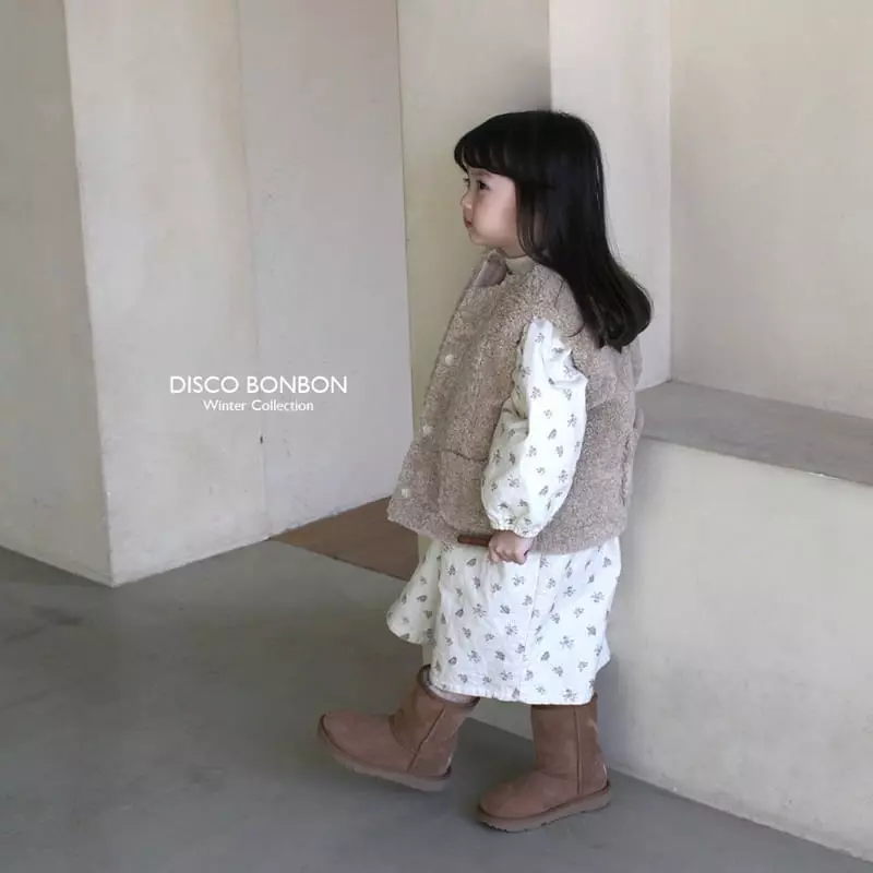 Disco Bonbon - Korean Children Fashion - #childrensboutique - Snow Flower One-piece - 12