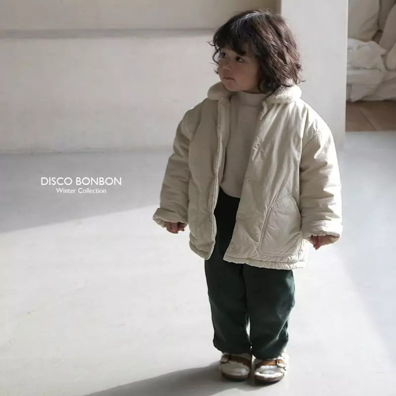 Disco Bonbon - Korean Children Fashion - #childrensboutique - Tong Tong Rib Pants - 10