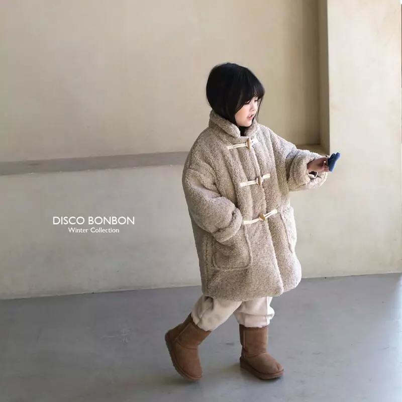 Disco Bonbon - Korean Children Fashion - #childrensboutique - Boshion Fluffy Coat - 6