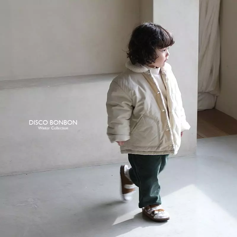 Disco Bonbon - Korean Children Fashion - #designkidswear - Tong Tong Rib Pants - 11