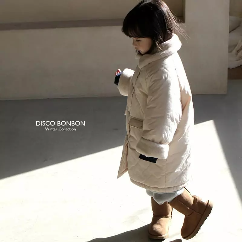 Disco Bonbon - Korean Children Fashion - #designkidswear - Butter Bonbon Padding Jacket - 9