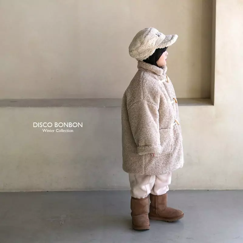 Disco Bonbon - Korean Children Fashion - #designkidswear - Boshion Fluffy Coat - 7