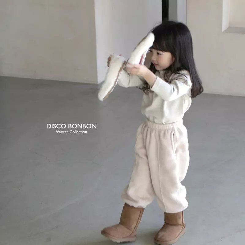 Disco Bonbon - Korean Children Fashion - #discoveringself - Posle Fleece Pants - 2