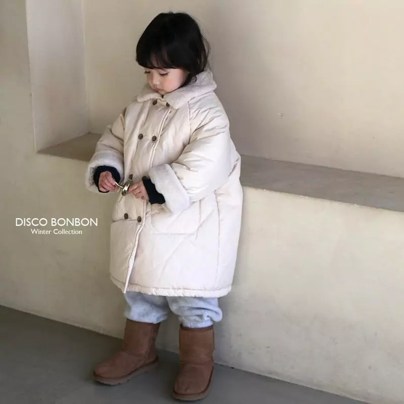 Disco Bonbon - Korean Children Fashion - #fashionkids - Butter Bonbon Padding Jacket - 11