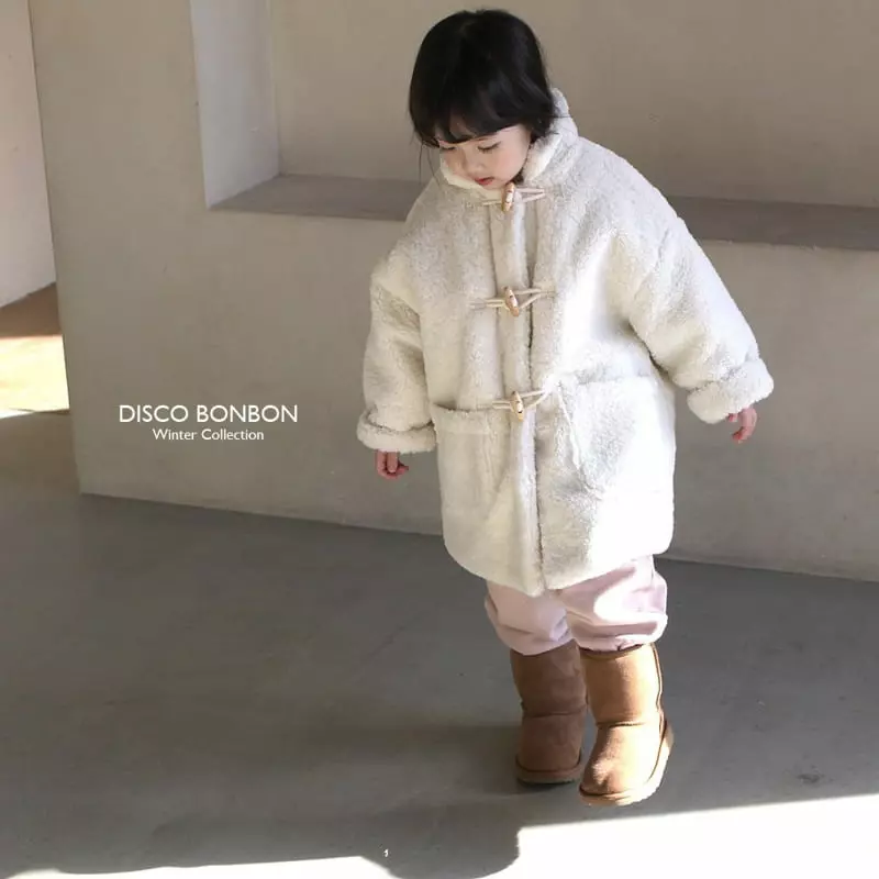 Disco Bonbon - Korean Children Fashion - #fashionkids - Boshion Fluffy Coat - 9