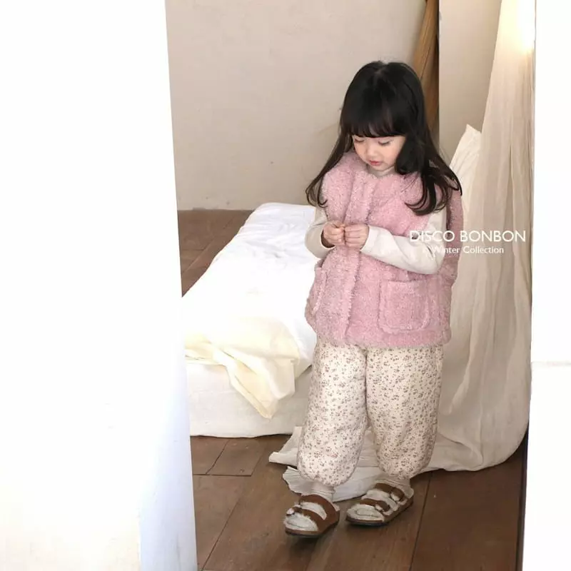 Disco Bonbon - Korean Children Fashion - #kidsshorts - Puppy Vest - 3