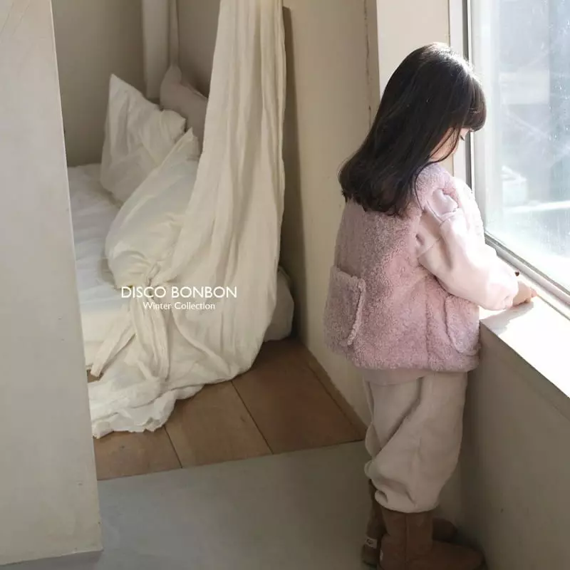 Disco Bonbon - Korean Children Fashion - #kidsshorts - Puppy Vest - 4