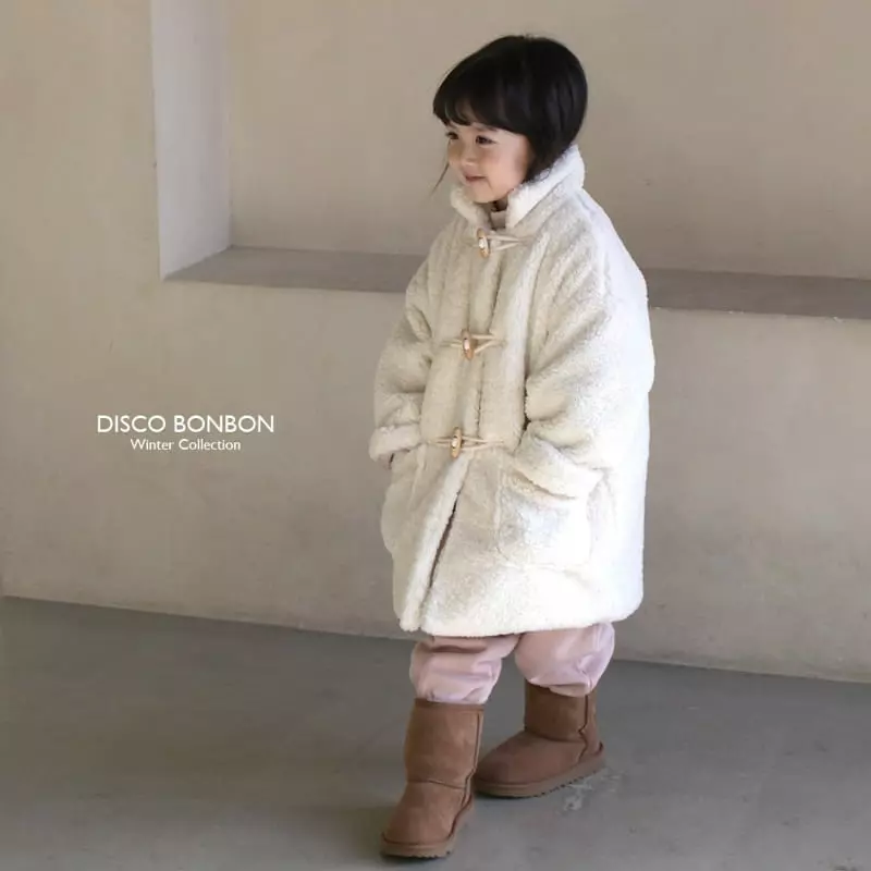 Disco Bonbon - Korean Children Fashion - #kidsstore - Boshion Fluffy Coat - 11
