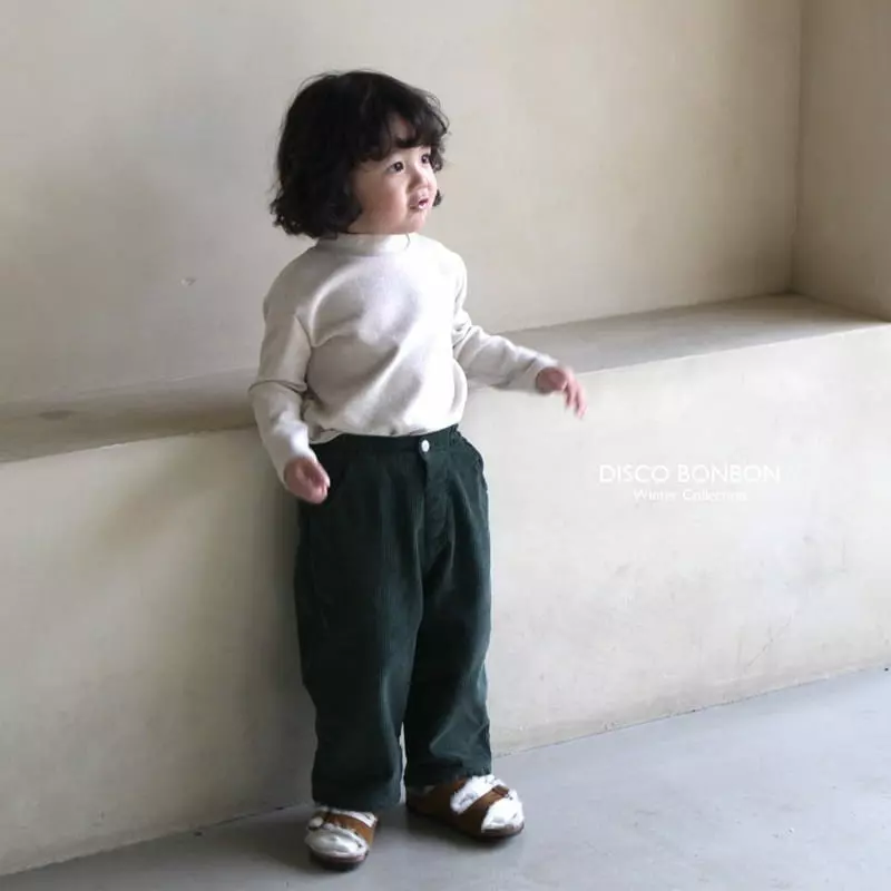 Disco Bonbon - Korean Children Fashion - #magicofchildhood - Neck Comfortable Turtleneck Tee - 6
