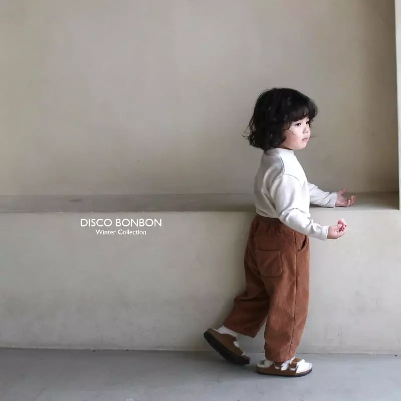 Disco Bonbon - Korean Children Fashion - #magicofchildhood - Tong Tong Rib Pants - 3