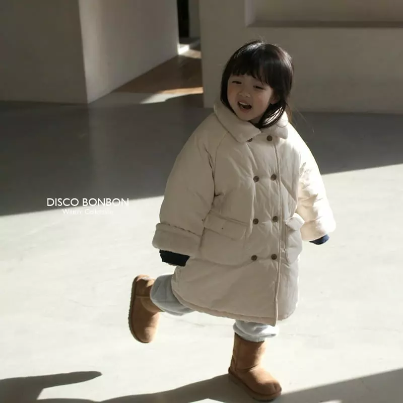 Disco Bonbon - Korean Children Fashion - #minifashionista - Butter Bonbon Padding Jacket - 2